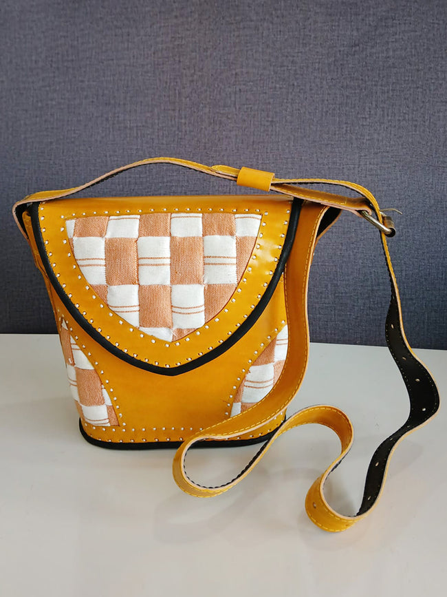 Handmade Sidebag - A Side Purse For Women Hover Image