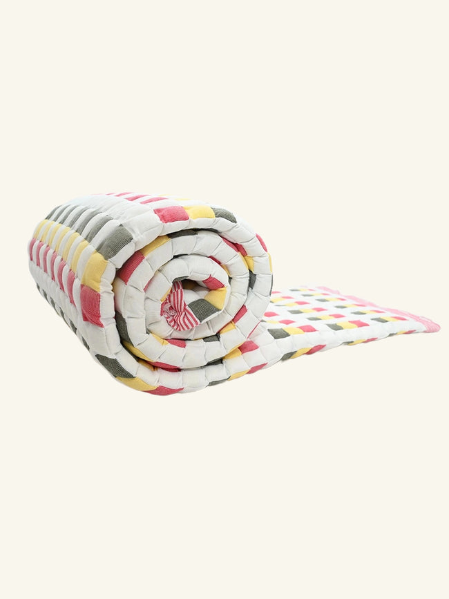 MULTI BELT DESIGN Of SUJNI - SOFT COLOR Hover Image