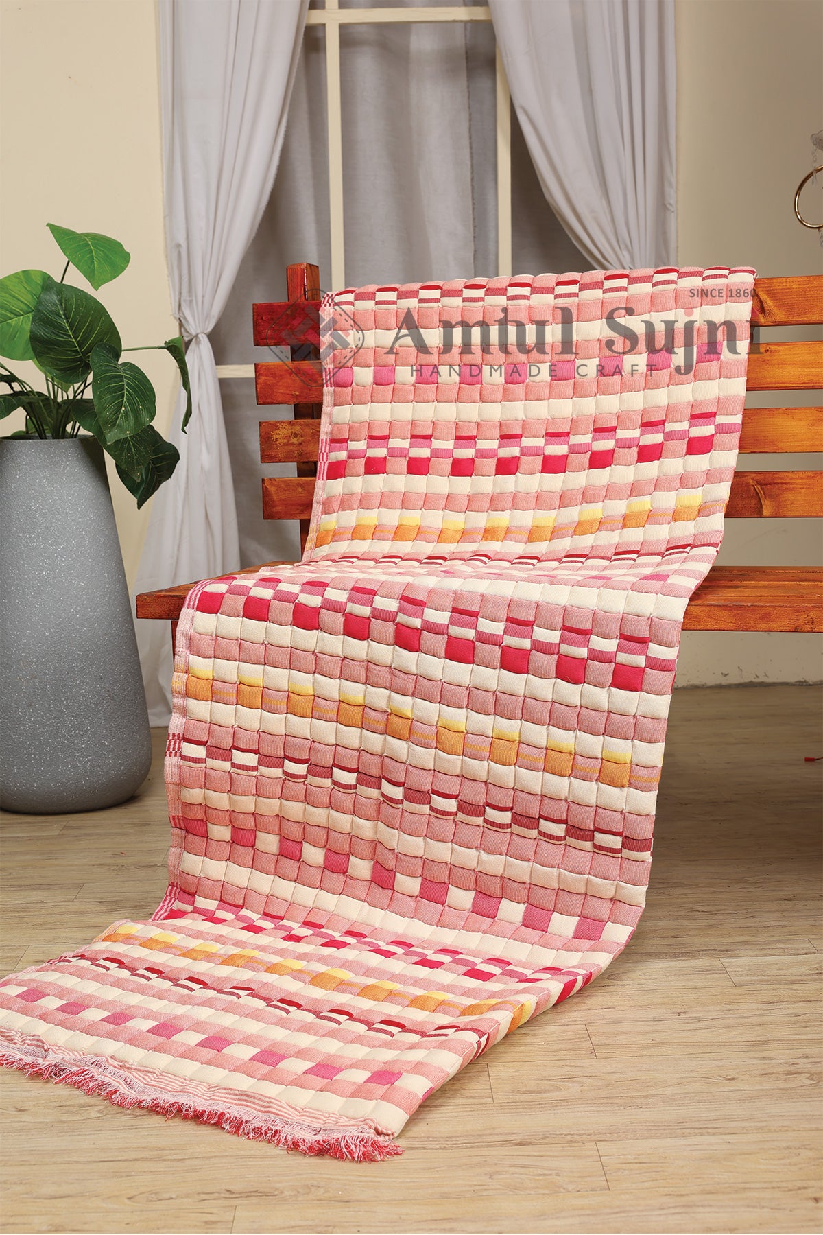Blush Sunset Sujni Quilt