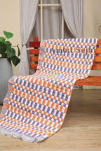 Royal Indigo Sunset Sujni Quilt