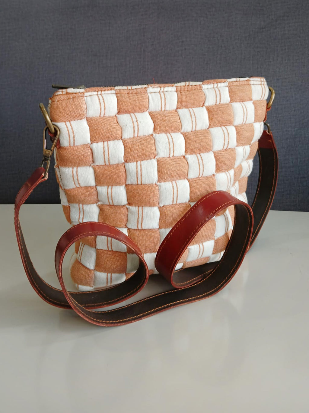 Crossbody Bag - A Sujni Fabric Handmade Bag