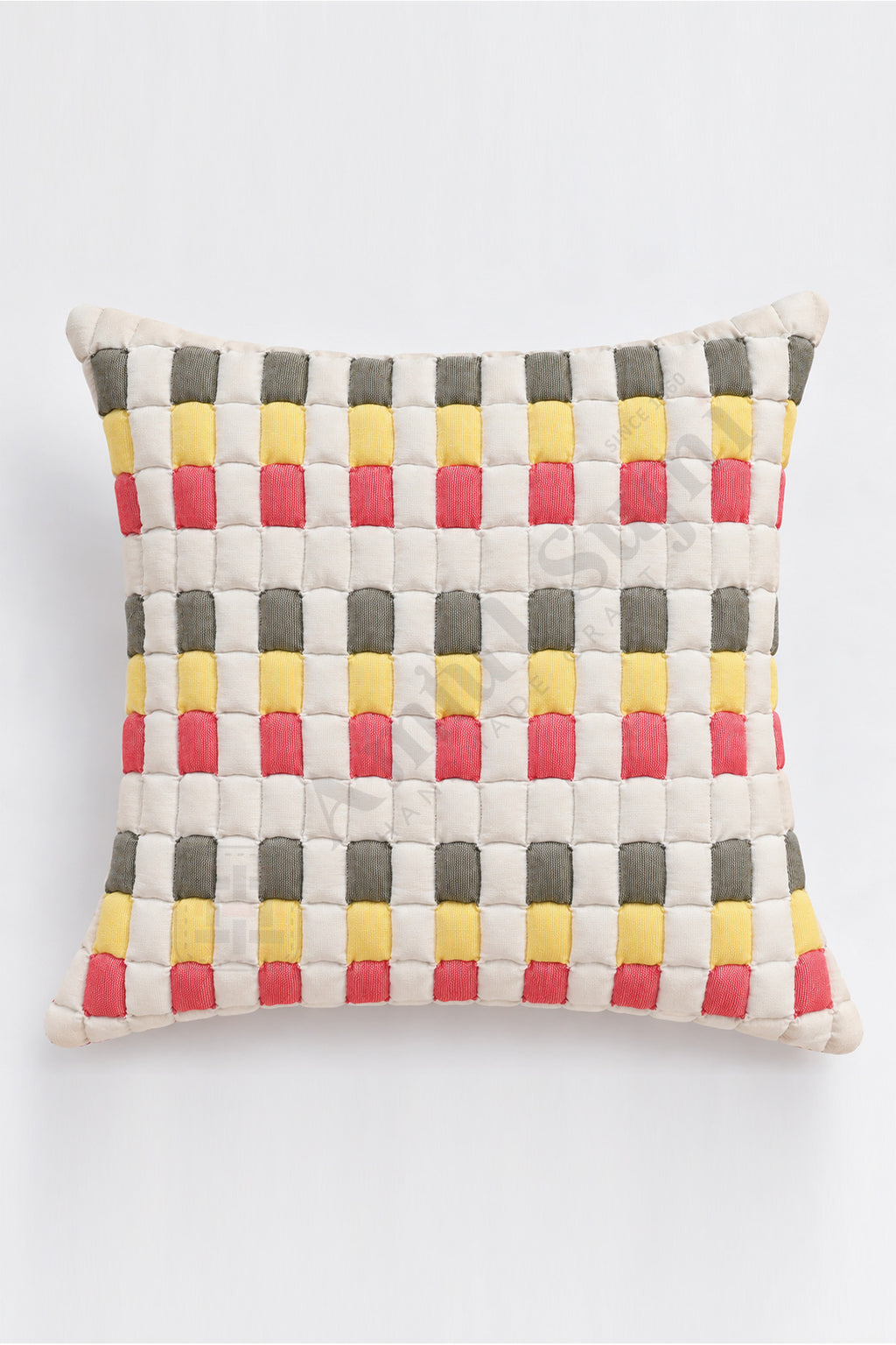 Pastel Rainbow Garden Cushion Cover