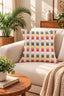 Pastel Rainbow Garden Cushion Cover