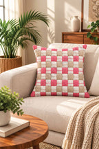 Pink Sandstone Heritage Cushion Cover