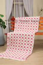Pink Sandstone Heritage Sujni Quilt